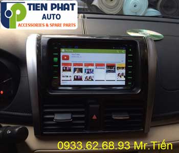dvd chay android  cho Toyota Vios 2016 tai Huyen Can Gio